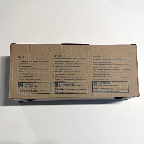 NEW Avon Autumn Romance Tea Light Holders Set of 3 Gold, Silver, and Rose Gold - Picture 9 of 10